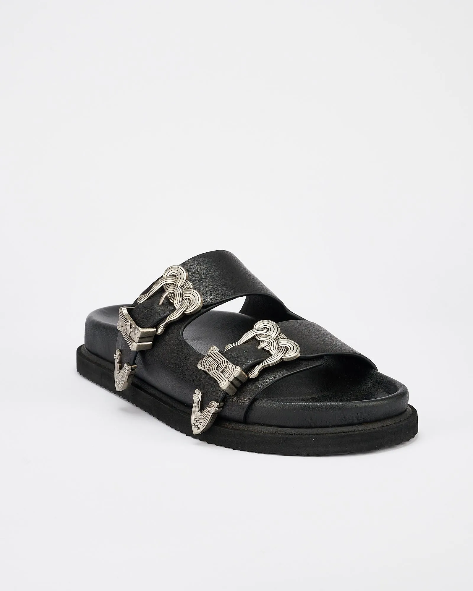 Scribe Footbed Black/Silver