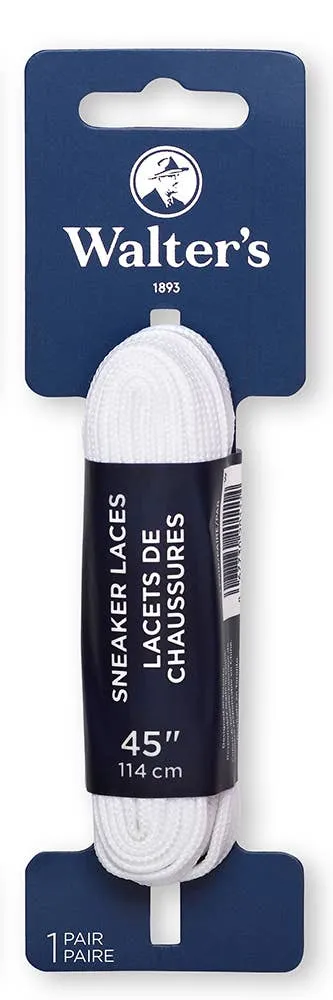 Sneaker Lace: Flat White / 45"