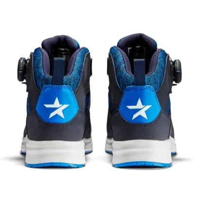 Snickers Solid Gear Blue Nautilus S3 ESD Boa Fastening Composite safety Boot -SG1002