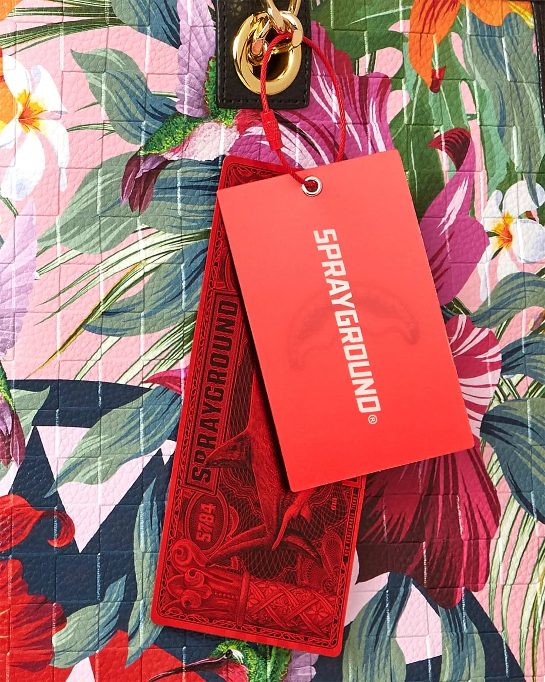 Sprayground Hummingbird Shark Tote T6490
