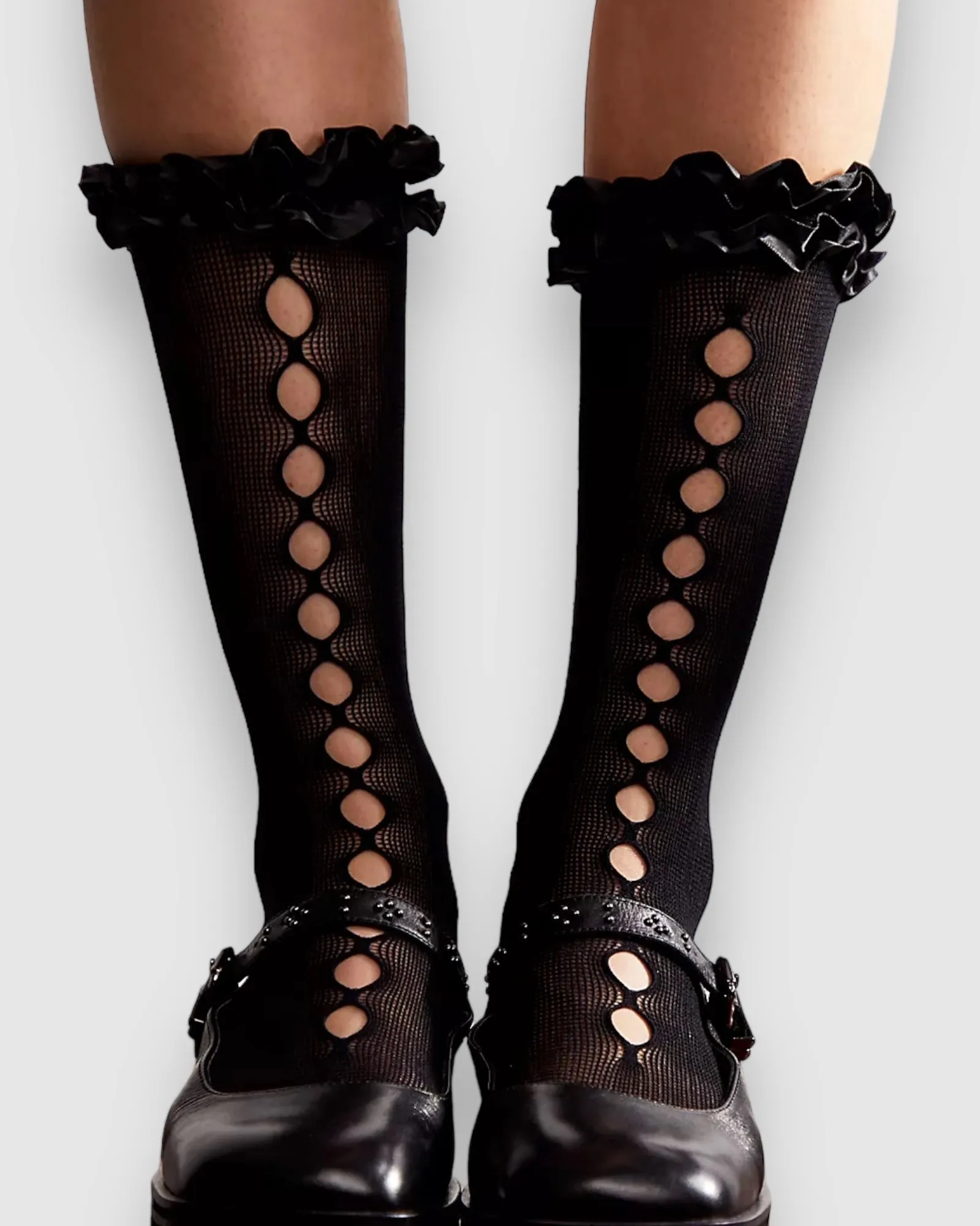 Wednesday Ruffle Sock