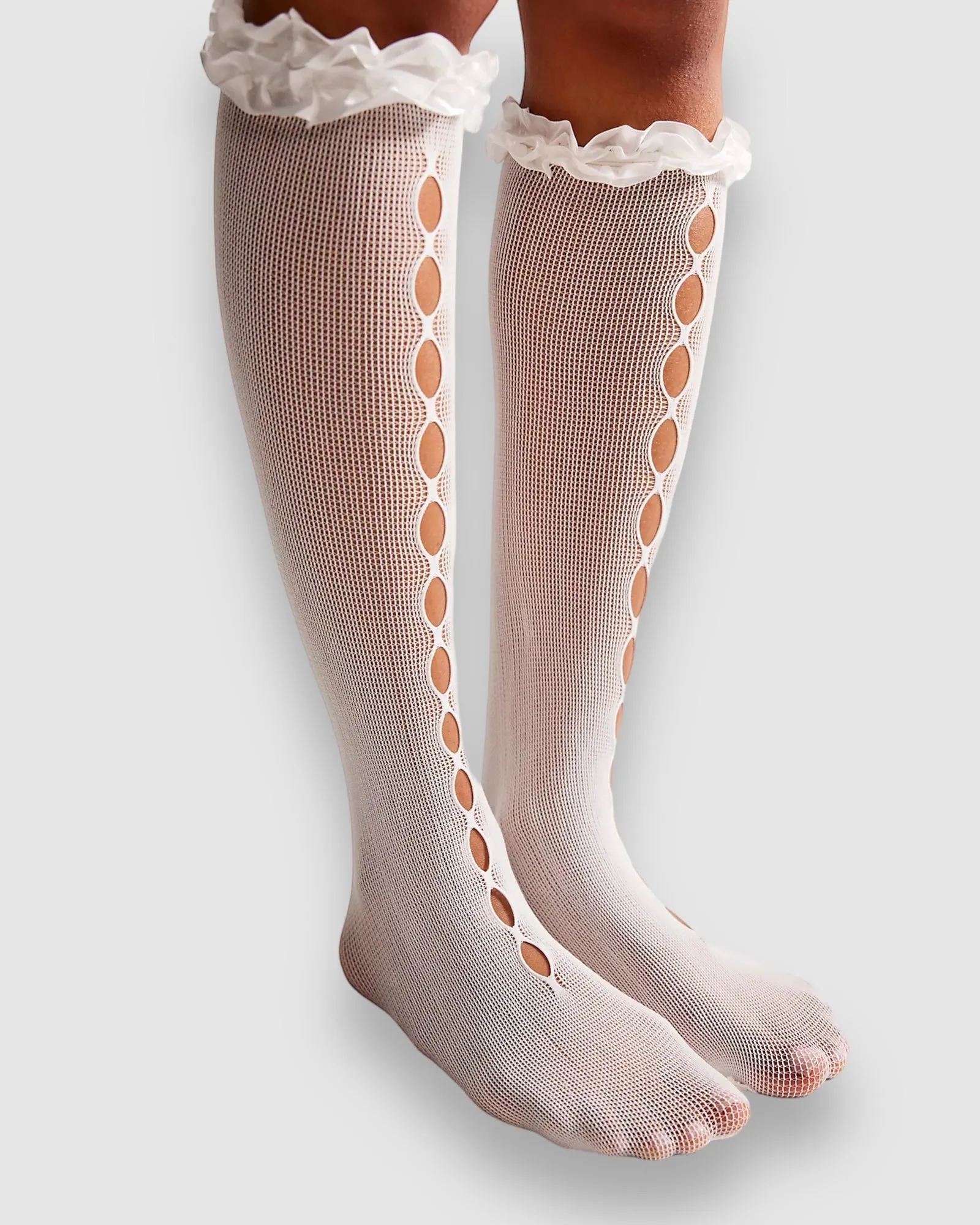 Wednesday Ruffle Sock