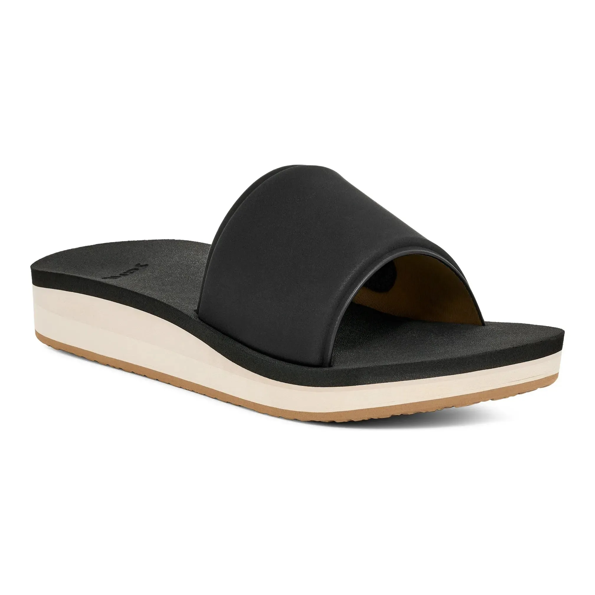 Women's Sanuk Highland Slide 1167131-BLK