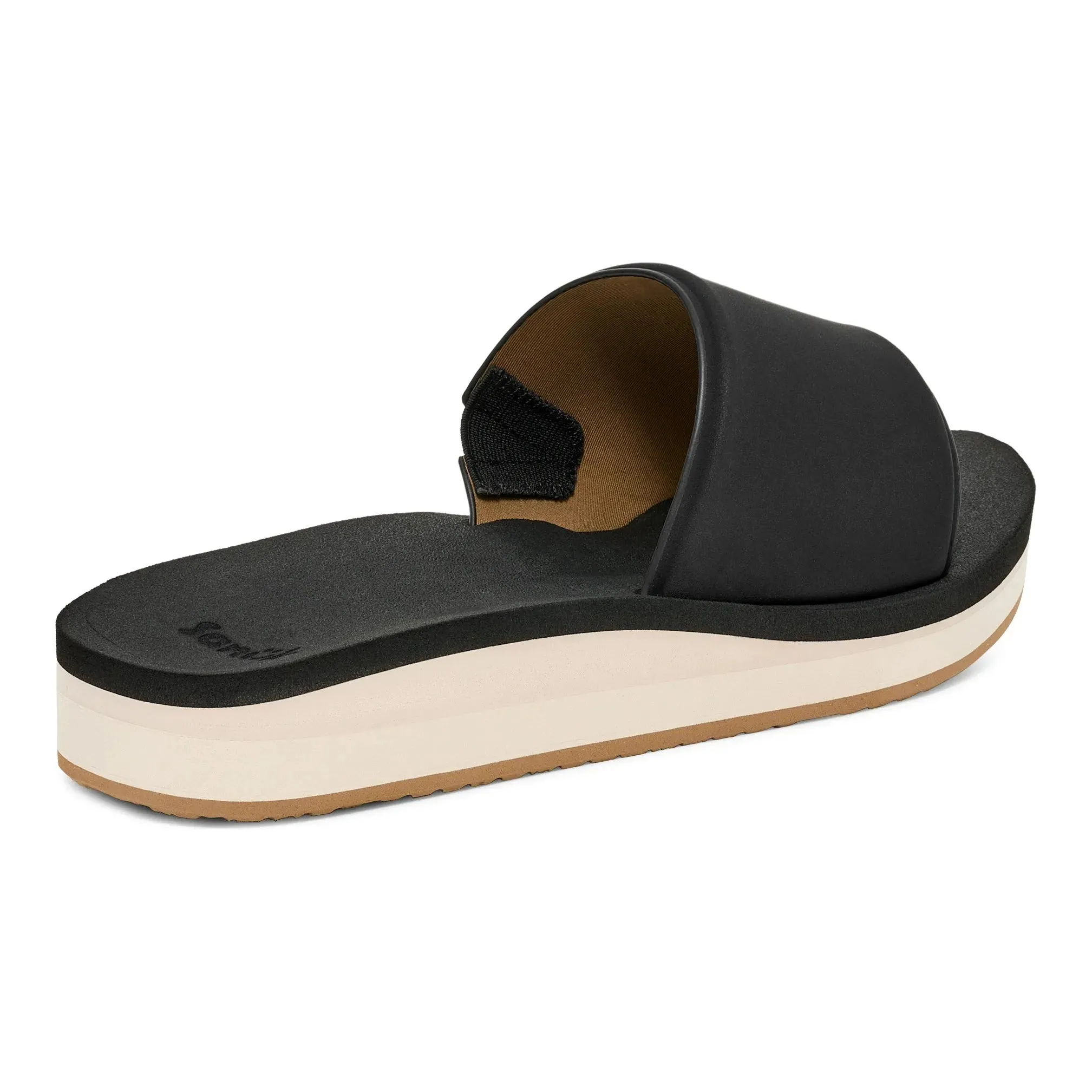 Women's Sanuk Highland Slide 1167131-BLK